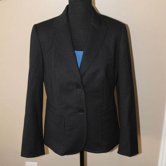 Talbots Jackets & Blazers - Talbots Petites Grey Dress Jacket